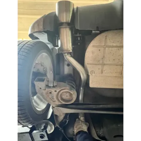 Terminale SILENZIATO uscita singolo 500/595 abarth