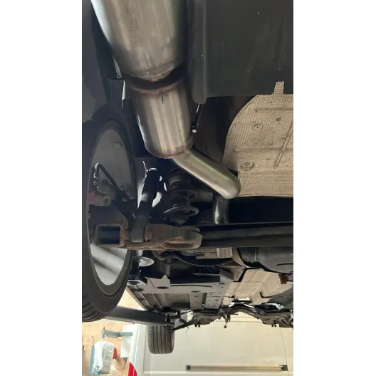Terminale SILENZIATO uscita singolo 500/595 abarth