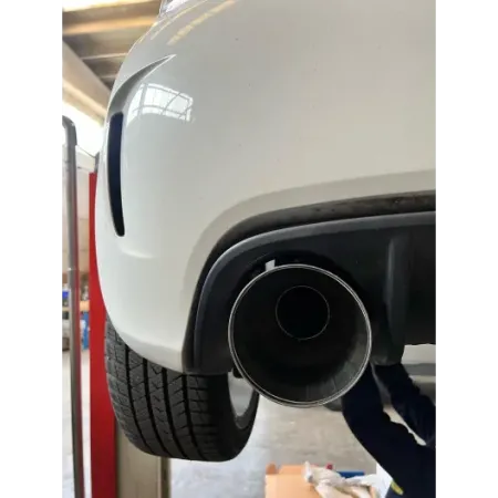 Terminale SILENZIATO uscita singolo 500/595 abarth