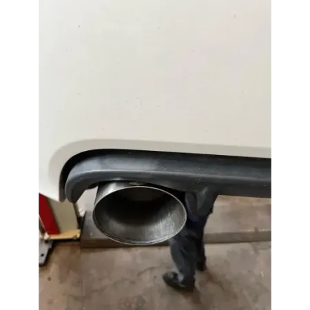 Terminale SILENZIATO uscita singolo 500/595 abarth