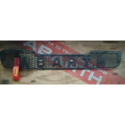 Griglia Fiat 500 ABARTH assetto corse Acciaio inox NERO OPACO CON GANCIO SABELT