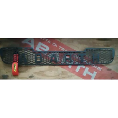 Grille Fiat 500 ABARTH racing set-up Stainless steel MATT BLACK WITH SABELT HOOK