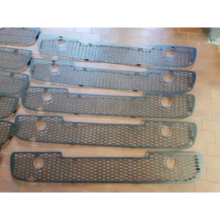 Grille Fiat 500 ABARTH racing set-up Stainless steel MATT BLACK WITH SABELT HOOK