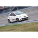 Griglia Fiat 500 ABARTH assetto corse Acciaio inox NERO OPACO CON GANCIO SABELT
