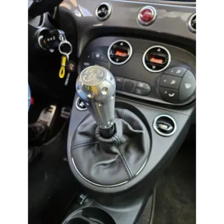 Pomello cambio BIPOSTO "Gabbia Racing" Abarth 500
