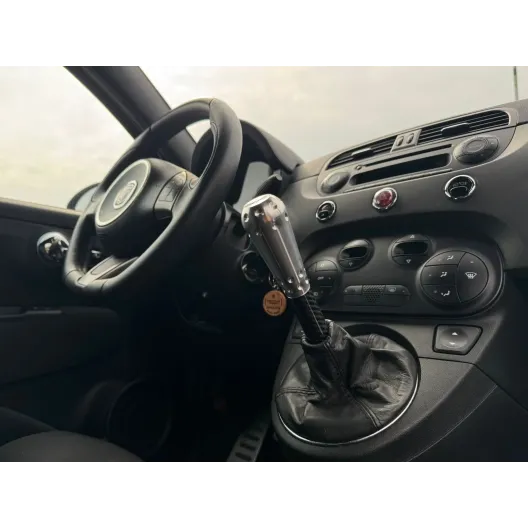 Pomello cambio BIPOSTO "Gabbia Racing" Abarth 500