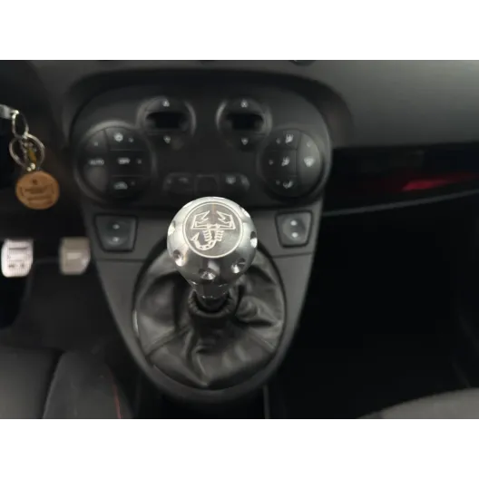 Abarth 500 "Racing Cage" Aluminum Gear Knob BIPOSTO