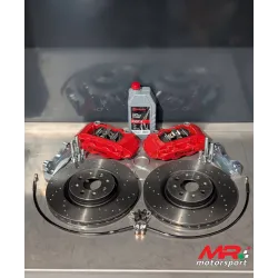 Braking system 305 mm discs Drilled or floating 124 ABARTH