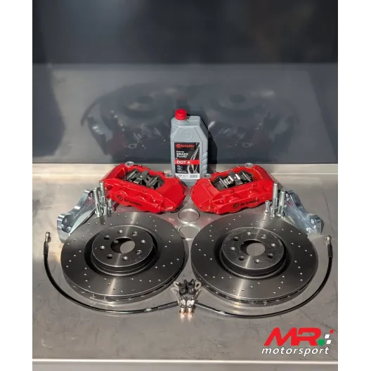 Braking system 305 mm discs Drilled or floating 124 ABARTH