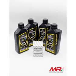 KIT TAGLIANDO Prorace MOTOR OIL MAX POWER AUTO 5W40 100% SYNT L.LIFE