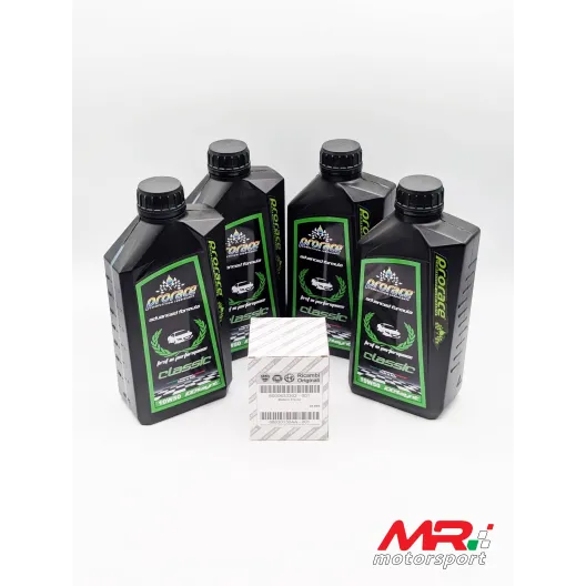 KIT TAGLIANDO Prorace MOTOR OIL CLASSIC AUTO 10W50 100% SYNT L.LIFE