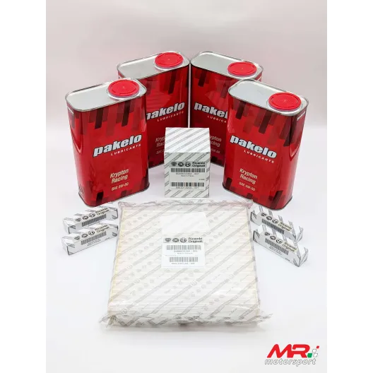 COMPLETE Abarth Pakelo service kit krypton racing 5w50