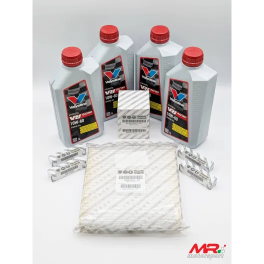 Kit Tagliando COMPLETO Valvoline VR1 RACING 10W-60