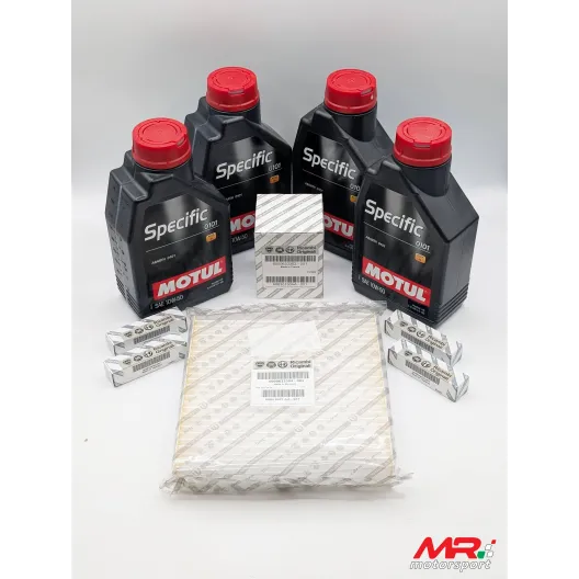 Kit Tagliando COMPLETO Abarth Motul Specific 10w50 0101
