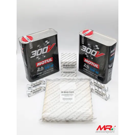 Kit Tagliando COMPLETO Abarth MOTUL 300V LE MANS 10w60