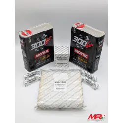 Kit Tagliando COMPLETO Abarth MOTUL 300V COMPETITION 15W-50