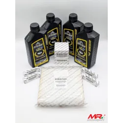 COMPLETE SERVICE KIT Prorace MOTOR OIL MAX POWER MOTO 10W50 100% SINT SPORT