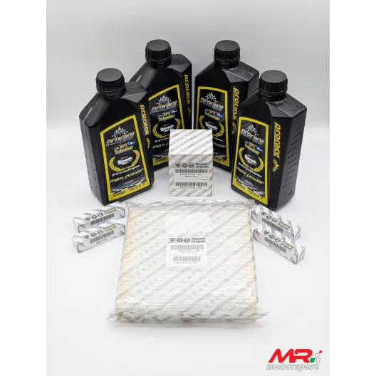 KIT TAGLIANDO COMPLETO Prorace MOTOR OIL MAX POWER AUTO 10W60 SPORT 100% SYNT
