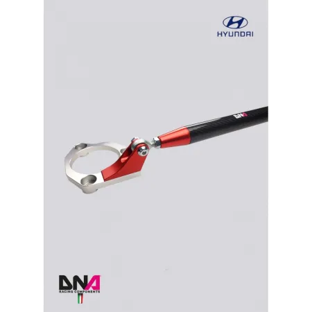 Kit barra duomi anteriore fibra di carbonio Hyundai i20N DNA Racing