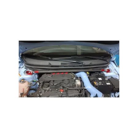 Kit barra duomi anteriore fibra di carbonio Hyundai i20N DNA Racing