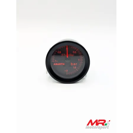 Manometro PRESSIONE TURBO Analogico MRMOTORSPORT 52 mm 500 ABARTH
