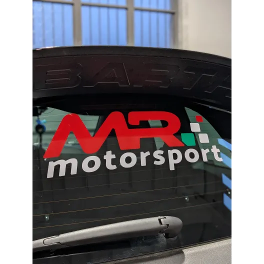 Kit adesivo Lunotto posteriore MRMOTORSPORT
