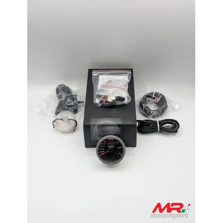 Manometro Turbo 4 in 1 MrMotorsport 60 mm Turbo-pressione-temperatura olio Volt