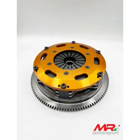 Double disc reinforced clutch kit with single-mass flywheel FIAT 500 abarth 500 hp 550 nm