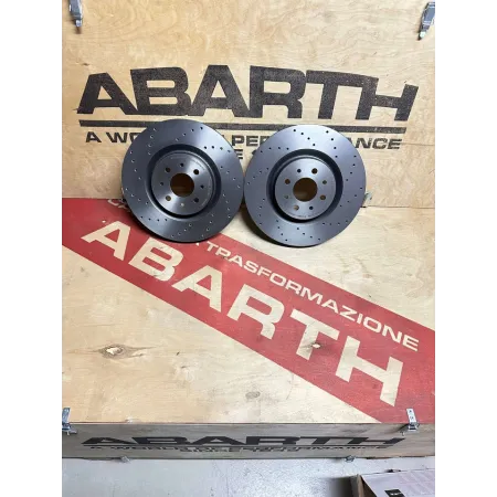 Pair of 305 mm discs for Brembo 500/595 abarth system