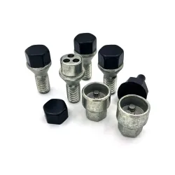 Bulloni antifurto Punto Abarth M12 x 1,5 PER DISTANZIALI DA 13 MM