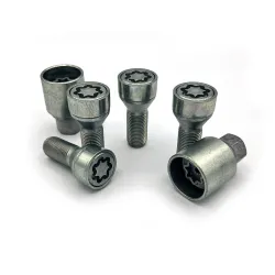 Bulloni antifurto Punto Abarth M12 x 1,5 PER DISTANZIALI DA 16-20 MM