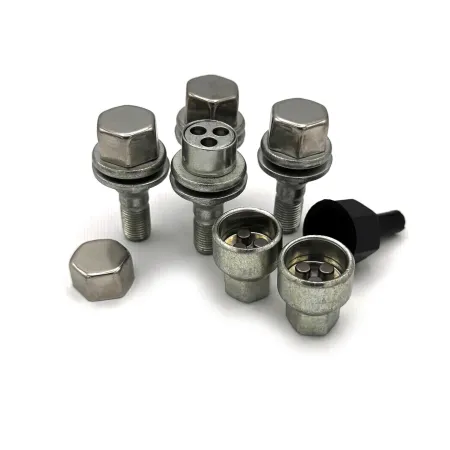 Bulloni antifurto 500 595 abarth M12 x 1,25 PER CERCHIO SENZA DISTANZIALI