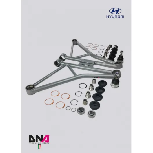 Kit trapezi anteriori su uniball DNA Racing Hyundai I20 N