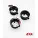 ADATTATORE MONTAGGIO Strumento Manometro Fiat 500 Abarth 60 mm Portastrumenti