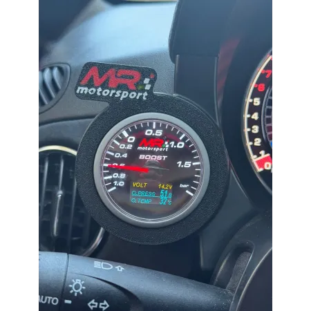 ADATTATORE MONTAGGIO Strumento Manometro Fiat 500 Abarth 60 mm Portastrumenti