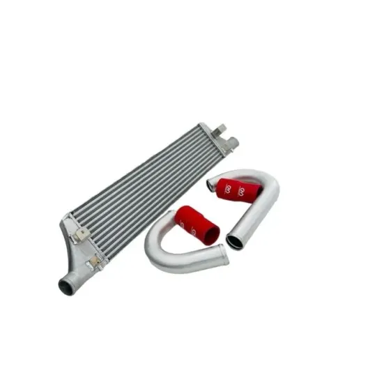 Oversized intercooler tube fin Fiat Grande Punto Abarth 1.4 T-Jet with semi-pipe