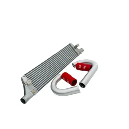 Oversized intercooler tube fin Fiat Grande Punto Abarth 1.4 T-Jet with semi-pipe