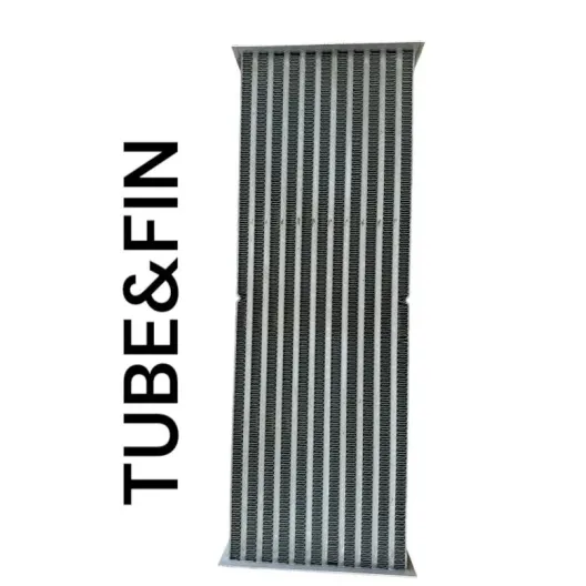 Intercooler maggiorato tube fin Fiat Grande Punto Abarth 1.4 T-Jet con semitubazione