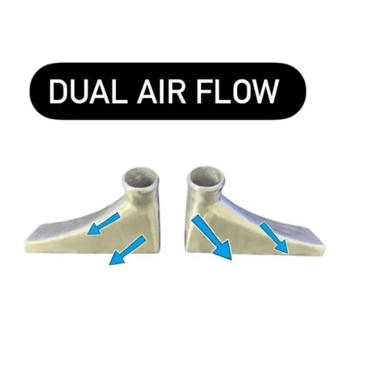 Intercooler maggiorato tube fin Fiat Grande Punto Abarth 1.4 T-Jet con semitubazione