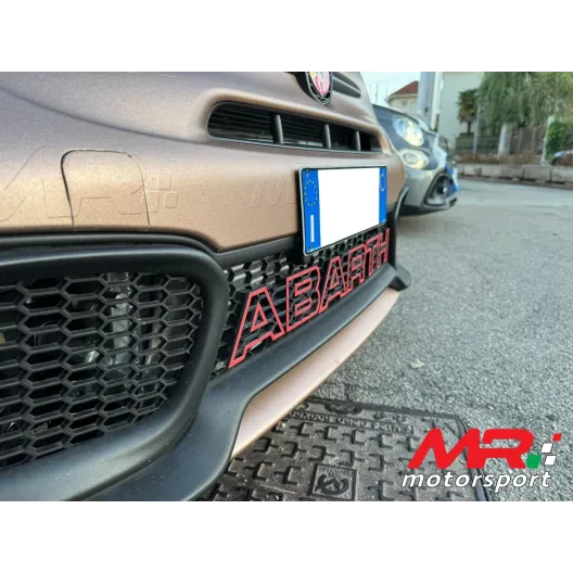 ABARTH lettering on the front grille Restyling 595-695