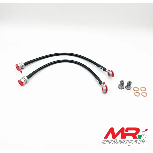 Kit 2 tubi freno aeronautici in treccia metallica Volkswagen golf 7 gti pinze Anteriori ORIGINALI OEM by Goodridge