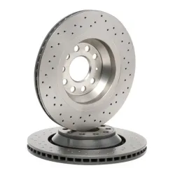 Volkswagen Golf 8 GTI Brembo Rear Drilled Discs 310x22mm 2