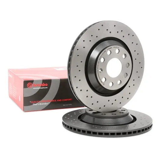 Volkswagen golf 8 gti Dischi Brembo Posteriori forati 310x22mm