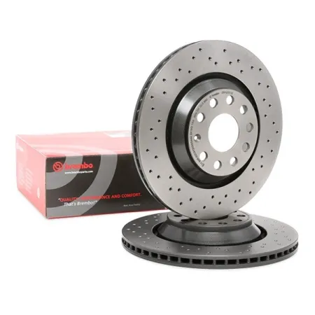 Volkswagen Golf 8 GTI Brembo Rear Drilled Discs 310x22mm