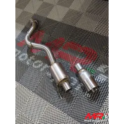 Silenced silencer Grande Punto Abarth / Punto Evo Abarth Single Output 2
