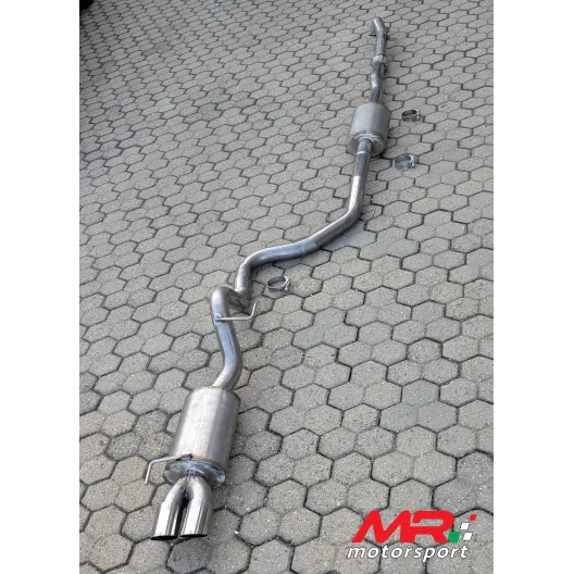 Scarico Grande Punto Abarth / Punto Evo Abarth Centrale silenziato + finale silenziato MRMOTORSPORT