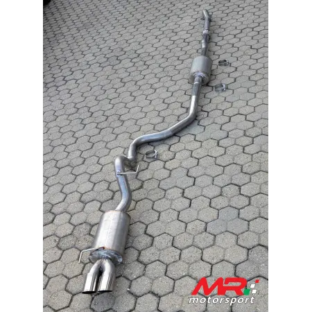 Grande Punto Abarth / Punto Evo Abarth Exhaust Silenced Central + Silenced End MRMOTORSPORT