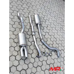 Scarico Grande Punto Abarth / Punto Evo Abarth Centrale silenziato + finale silenziato MRMOTORSPORT 2