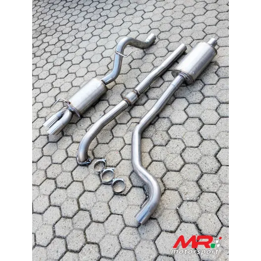 Grande Punto Abarth / Punto Evo Abarth Exhaust Silenced Central + Silenced End MRMOTORSPORT
