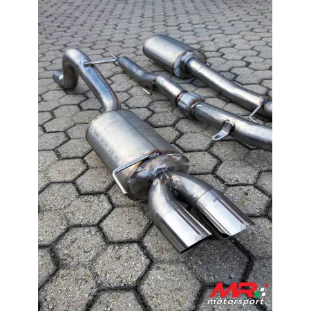 Scarico Grande Punto Abarth / Punto Evo Abarth Centrale silenziato + finale silenziato MRMOTORSPORT